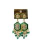 Jali Cutting Pan Shape Earrings || 3 colour Variant || Saras Aajeevika