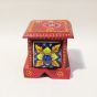 Blue Pottery Single Drawer Jewellery Box || Saras Aajeevika