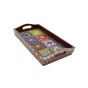 Wooden Tile Tray || Decorative Item for Kitchen || Saras Aajeevika