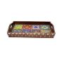 Wooden Tile Tray || Decorative Item for Kitchen || Saras Aajeevika