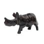Bamboo Rhino Figure || Dark Brown || Saras Aajeevika