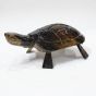 Tortoise Bamboo Figure || Dark brown || Saras Aajeevika 