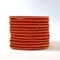 Silk Thread Bangles Ball Chain Design || Set of 12 || Red 2.4 || Saras Aajeevika