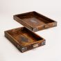  Tray Set Of 2 Rectangular