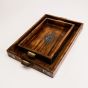  Tray Set Of 2 Rectangular