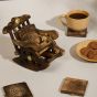  Wooden Coaster Chair - Set of 5