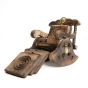 Wooden Coaster Chair - Set of 5