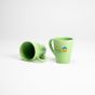 Khurja Souvenir Mug (Set of 2) Green || G20 Printed || Saras Aajeevika