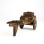 Wooden Coaster Cart - Set of 6