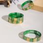 Glass Bangle Line (Set of 4) || Green Line || Saras Aajeevika