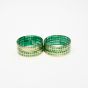 Glass Bangle Check (Set of 4 ) || Saras Aajeevika