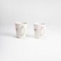 Khurja Souvenir Mug (Set of 2) White || G20 Printed || Saras Aajeevika