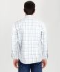 Cotton Full Sleeve Shirt Big White Red Check