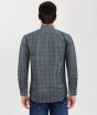 Cotton Full Sleeve Shirt Small Grey Check