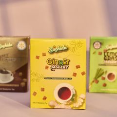 Sushida Jaggery Ginger Tea || 500 Gm || Saras Aajeevika