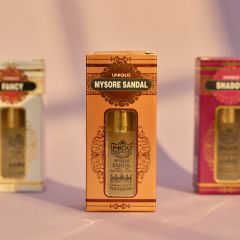 Unique Attar Roll-On || Mysore Sandal || 8 ml || Saras Aajeevika