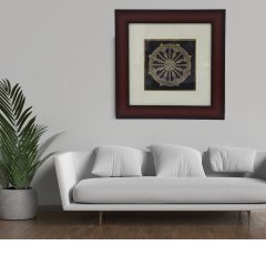 Dhokra Art Brass Konark Momentum 14*14" || Frame || Saras Aajeevika