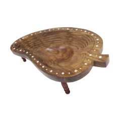 Wooden Spring Tray Mango Shape || Decorative Item || Saras Aajeevika