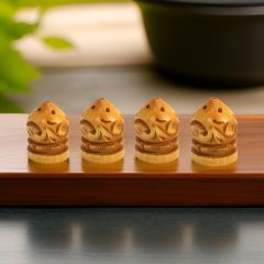 Wooden Small Agarbatti Stand (Set of 4 ) || Natural Color || Saras Aajeevika