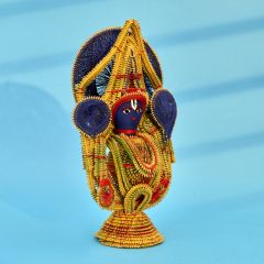 Handcrafted Tirupati Balaji Paddy Idol || Saras Aajeevika