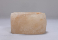 Handcrafted | Himalayan Rock Salt Stand | SHG Product | Punjab | Rock Salt Stand | Double Hole Design