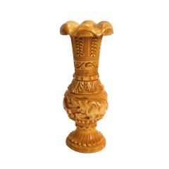 Wooden Flower Pot 8" Matka Base || Saras Aajeevika