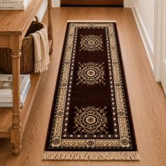 Cotton Carpet 2*6 Ft || Brown Colour || Saras Aajeevika