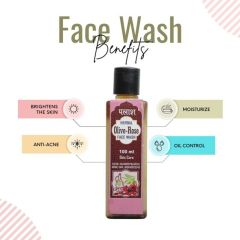 Palash Face Wash Rose Olive 100 ML