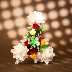 Handcrafted Seashell Flower Showpiece || Saras Aajeevika