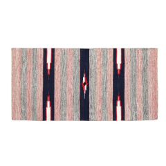 Handwoven Dari | Cotton Multicolor | Traditional Floor Rug | SHG Produc | 2 x 5 Inch