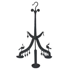 Wrought Iron Tri Laman Diya || Saras Aajeevika