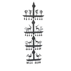 Wrought Iron Penal Jari (Set of 4 ) || Saras Aajeevika