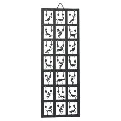 Wrought Iron Tribal Balance || Saras Aajeevika