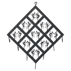 Wrought Iron Wall Hanger || Saras Aajeevika 
