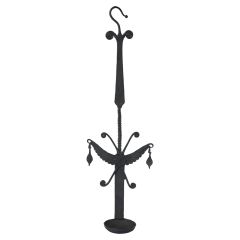 Wrought Iron Single Laman Diya || Saras Aajeevika