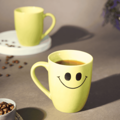 Khurja Pottery Milk Mug  Set Of 2|Handmade mugs | Kitchenware |Home Essentials | Green