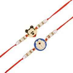 Rakhi for Kids Doraemon and Mickey Mouse || Handmade Rakhi || Made by Rural SHG || Saras Aajeevika