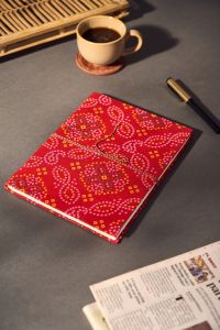 Diary Bahi Style || 9 Inch || Red Chunri Design || Saras Aajeevika