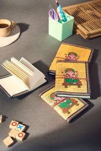Diary Bahi Style || Ganesh Yellow || Set of 4 || Saras Aajeevika