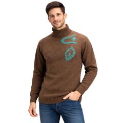Wool Sweater Brown Color || S Size || Unisex || Saras Aajeevika