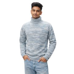 Wool Sweater Ash Color || L Size || Unisex || Saras Aajeevika