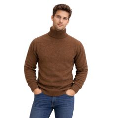 Wool Sweater Brown Color || M Size || Unisex || Saras Aajeevika