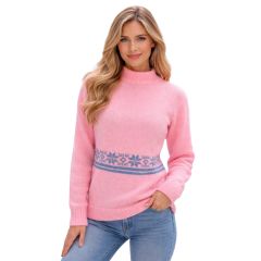 Wool Sweater Pink Color || XXL Size || Unisex || Saras Aajeevika