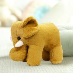 Soft Toy Elephant 15 inch Brown Colour || Saras Aajeevika