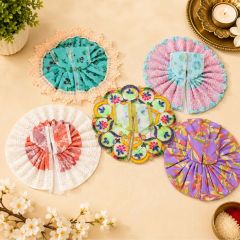 Ladoo Gopal Clothes No 3 || Set of 5 || Size 7.5 inch | Multi Colour || Saras Aajeevika