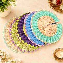Ladoo Gopal Clothes No 5 || Set of 5 || Size 10 inch || Multi Colour || Saras Aajeevika