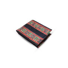 Camel Leather Shantiniketan Wallet  Black || Saras Aajeevika