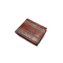 Camel Leather Shantiniketan Wallet  || Brown Colour || Saras Aajeevika