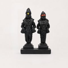 Polyresin Marble Bitthal & Rukmini || 5 inch || Saras Aajeevika