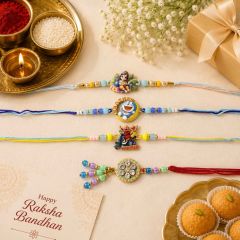 Family Rakhi (Bhaiya Bhabhi + 2 Kids ) Type-1 || Saras Aajeevika